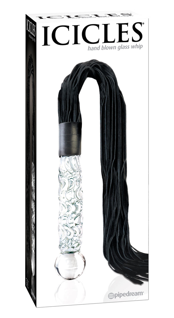 Pipedream Products Pipedream Icicles #38 Hand Blown Glass Whip at $49.99
