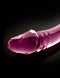 Pipedream Products Pipedreams Icicles # 57 Pink Double Sided Hand Blown Glass Dildo at $44.99