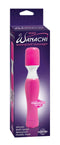 Maxi Wanachi Waterproof Massager in pink packaging with flexible head and variable speed settings for powerful muscle relaxation