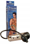 The Original Manhood Maximizer Potent Developer Penis Pump for increasing size and enhancing performance.