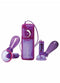 Pipedream Products Fetish Fantasy Vibrating Nipple Pumps Purple at $34.99