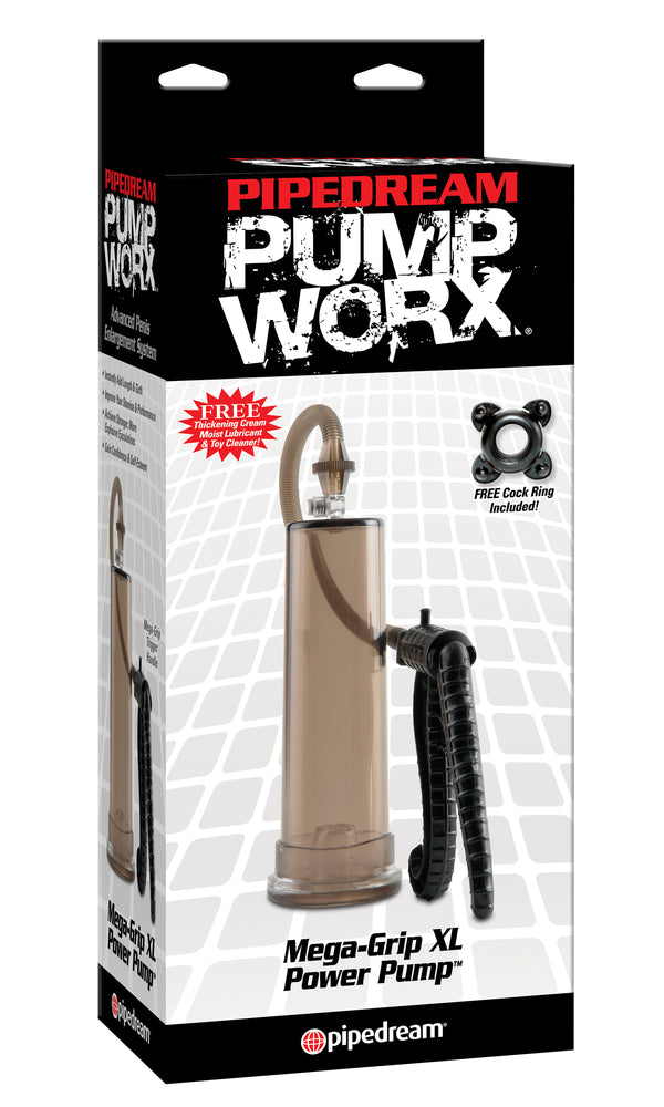 Pipedream Products Pipedream Pump Worx Mega Grip XL Power Pump Black at $54.99