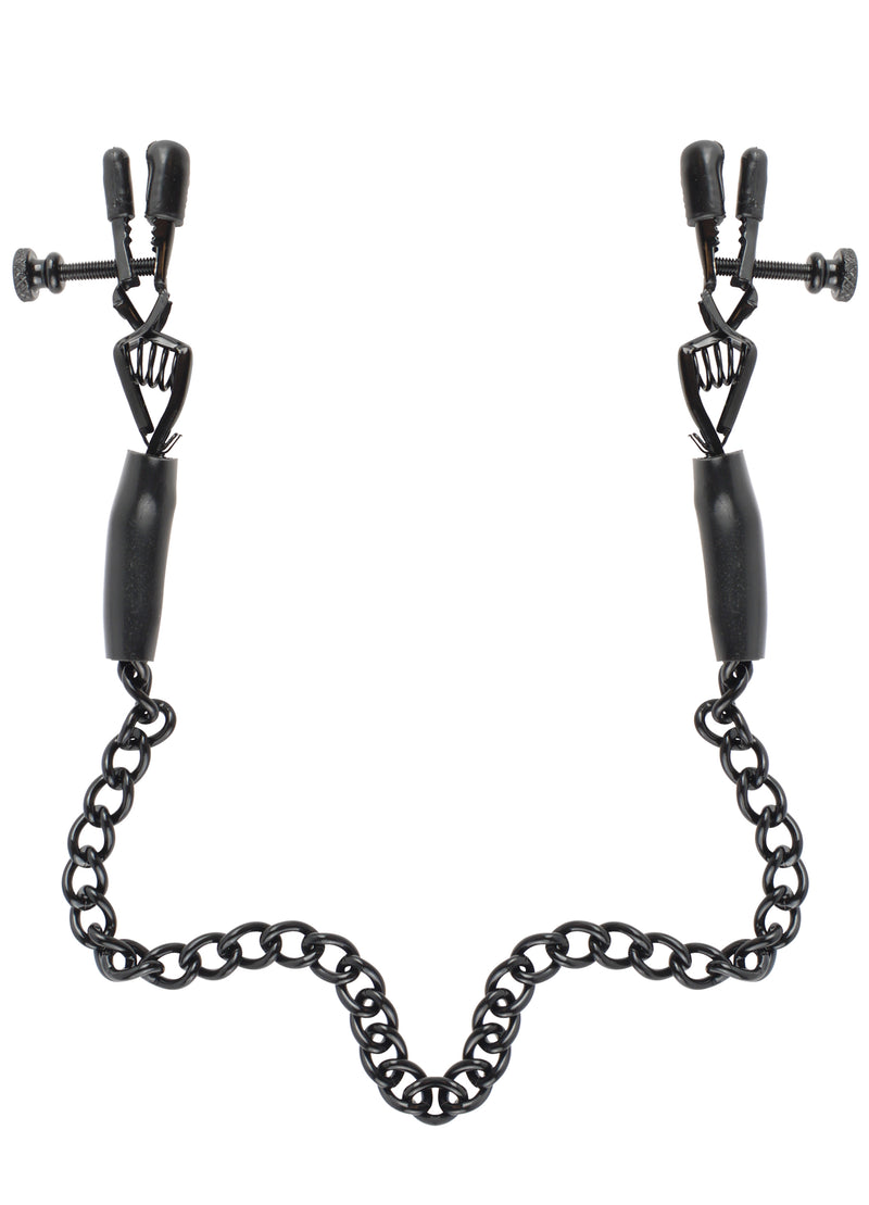 Pipedream Products Fetish Fantasy Series Nipple Chain Clamps at $24.99