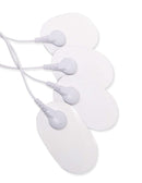 Fetish Fantasy Shock Therapy Replacement Pads for Electro Sex Stimulation, Set of 4