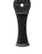 Close-up of the Fetish Fantasy Rubber Paddle's textured rubber handle from Pipedream Products for enhanced grip and control in BDSM play
