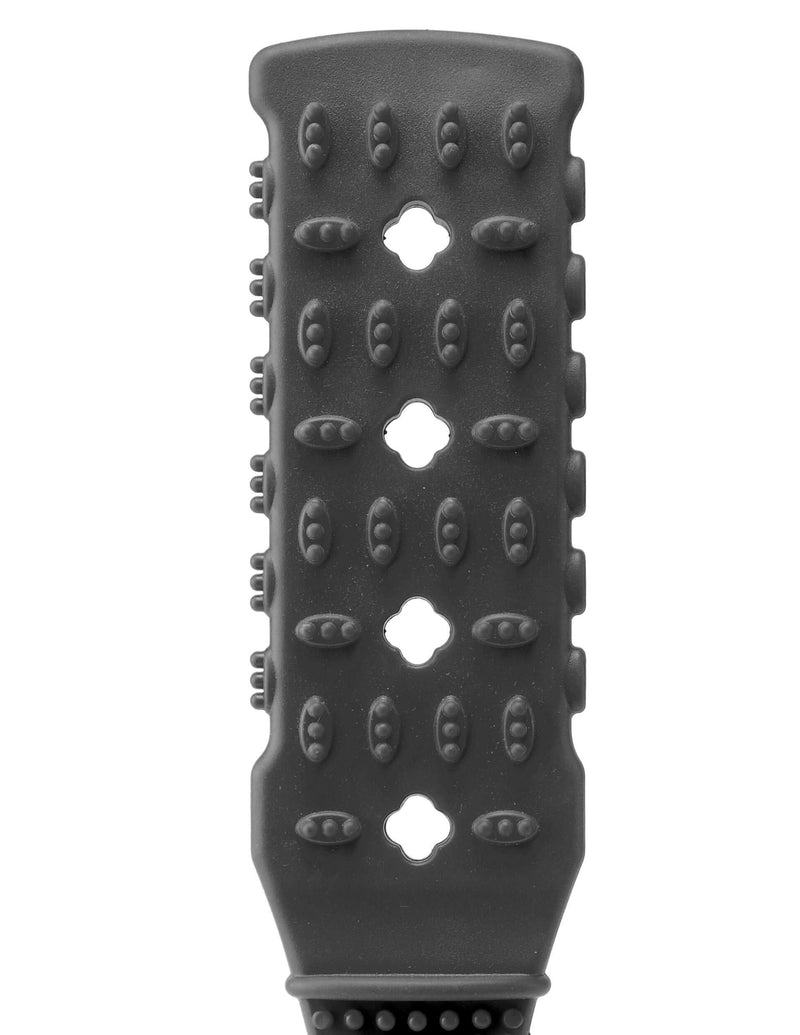 Fetish Fantasy Rubber Paddle with textured design for BDSM play.