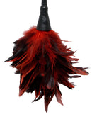 Fetish Fantasy Series Frisky Feather Duster - Sensual Cleaning Accessory with Red Feathers
