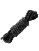 Pipedream Products Fetish Fantasy Series Mini Silk Rope Black at $3.99