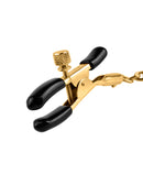Pipedream Products Fetish Fantasy Gold Chain Nipple Clamps Gold at $19.99