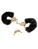 FETISH FANTASY GOLD DELUXE FURRY CUFFS-3