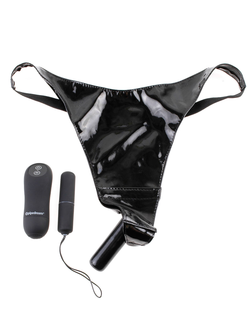 Pipedream Products Fetish Fantasy Series 20 Function Remote Fantasy Panty Black at $74.99