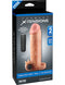 Pipedream Products Fantasy X-tensions Vibrating Real Feel 2 inches Extension Flesh at $37.99