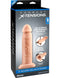 Fantasy X-tensions 8-Inch Silicone Extension in packaging showing ultimate performance enhancer and erection enhancer features