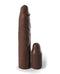 Fantasy X-Tensions Elite 9-Inch Sleeve with 3-Inch Plug in Sensual Brown