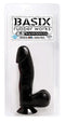 Pipedream Products BASIX RUBBER WORKS BLACK 6.5IN DONG W/ SUCTION CUP at $19.99