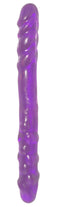 Basix Rubber Works 16" Purple Double Dong