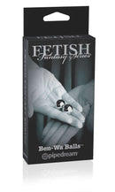 Fetish Fantasy Limited Edition Ben Wa Balls Gold in box packaging