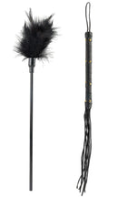 Fetish Fantasy Limited Edition Ultimate Bondage Kit feather tickler and whip for erotic play