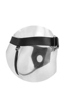 Fetish Fantasy Elite Universal Heavy Duty Harness with adjustable leg and waist straps and silicone O-ring for extreme fetish play