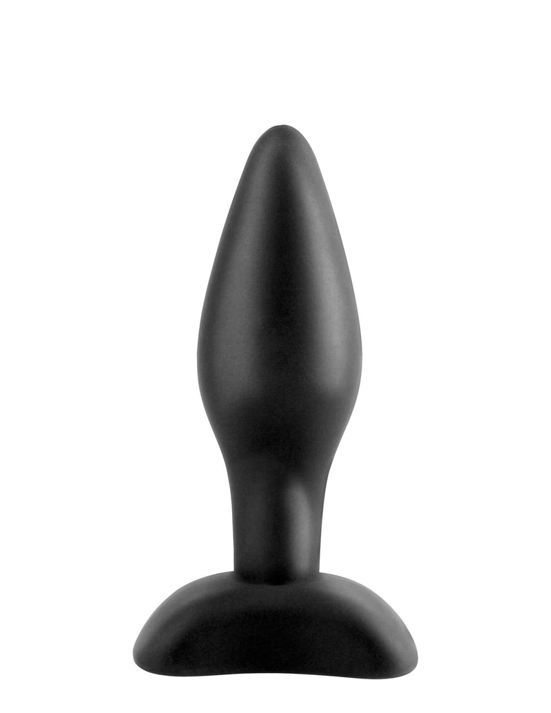 Anal Fantasy Mini Silicone Plug with ergonomic base and tapered tip for easy entry
