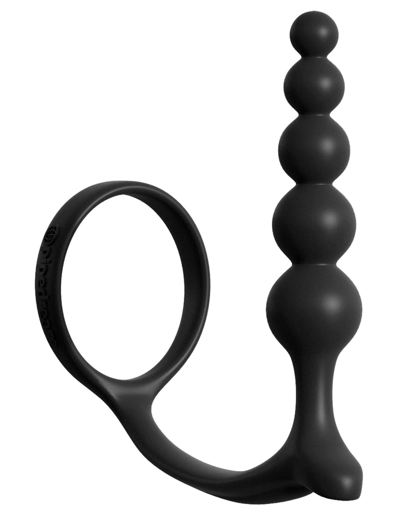 Innovative Ass-Gasm Cockring Anal Beads from Anal Fantasy Collection by Pipedream Products for ultimate pleasure and satisfaction.