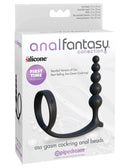 Pipedream Products Anal Fantasy Ass-Gasm Cockring Anal Beads at $15.99