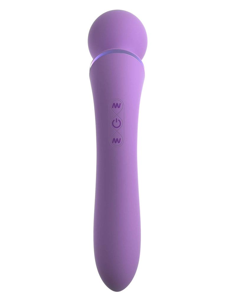 Purple Fantasy For Her Duo Wand Massage Her with dual motors for powerful intimate massage.