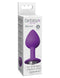 Fantasy For Her Her Little Gems Medium Butt Plug by Pipedream Products in purple packaging.