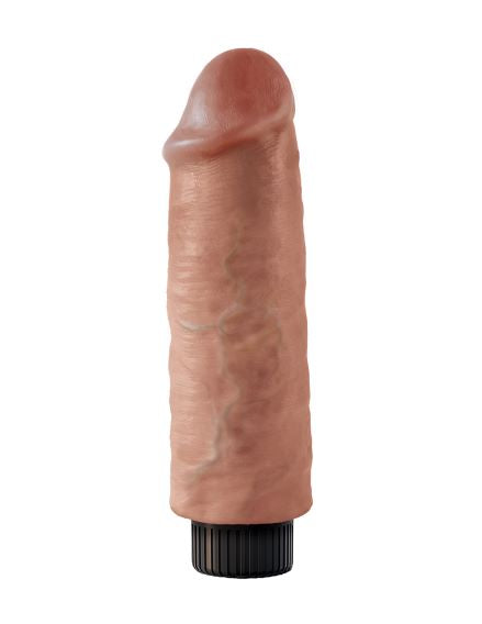 Pipedream Products King Cock 6 inches Cock Tan Real Deal Vibrator at $39.99