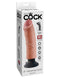 Pipedream Products King Cock 8 inches Dildo Beige Vibrating Real Deal at $44.99