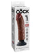 Pipedream Products King Cock 8 inches Cock Brown Vibrating Real Deal RD at $44.99