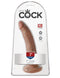 Pipedream Products King Cock 7 inches Cock Tan Real Deal RD at $23.99