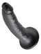Pipedream Products King Cock 7 inches Cock Black Real Deal RD at $23.99
