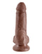 Pipedream Products King Cock 7 inches with Balls Brown Dildo Real Deal RD at $29.99