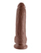 Pipedream Products King Cock 9 inches with Balls Brown Dildo Real Deal RD * at $44.99