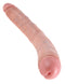 Pipedream Products King Cock 16 inches Thick Double Dildo Flesh Beige Real Deal RD at $54.99