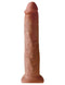 King Cock 13 inches tan dildo with realistic veins and detailed shaft for an authentic experience from Pipedream Products