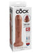 Pipedream Products King Cock 7 inches Uncut Cock Tan Dildo Real Deal RD at $39.99