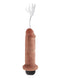 Experience Unrivaled Pleasure with the King Cock 6-Inch Squirting Dildo - Realistic & Safe!