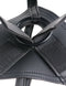 Close-up of King Cock Strap-On Harness detail, showcasing durable black straps and sturdy O-ring for secure attachment.