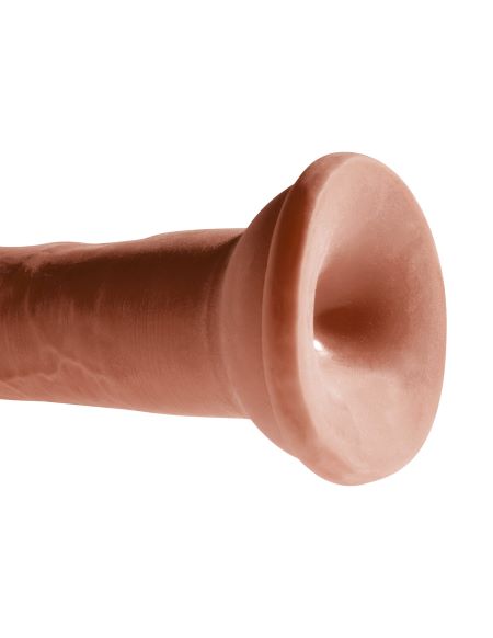 Pipedream Products King Cock Triple Density 8 inches Dark Brown Dildo at $49.99