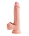 Pipedream Products King Cock Triple Density 7.5 inches Cock with Balls Beige Dildo at $54.99