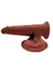 Pipedream Products King Cock Triple Density Plus 8 inches Cock with Swinging Balls Medium Skin Tone Brown at $79.99