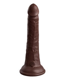 Pipedream Products King Cock Elite 7 inches Dual Density Dildo Brown Skin Tone at $59.99