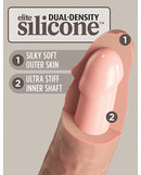 Pipedream Products King Cock Elite 8 inches Dual Density Dildo Light Skin Tone at $79.99