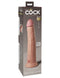 Pipedream Products King Cock Elite 10 inches Dual Density Dildo Light Skin Tone at $99.99