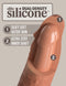 Pipedream Products King Cock Elite 6 inches Vibrating Dual Density Dildo Tan Skin Tone at $89.99