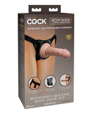 Pipedream Products King Cock Elite Beginners Body Dock with 6 inches Dildo Kit at $79.99