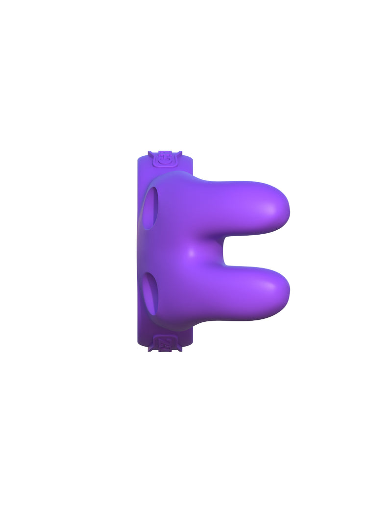 Pipedream Products Fantasy C-Ringz Twin Teazer Rabbit Ring Purple at $39.99