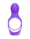 Fantasy C-Ringz Ultimate Couples Cage in Passionate Purple providing dual stimulation for enhanced intimate pleasure